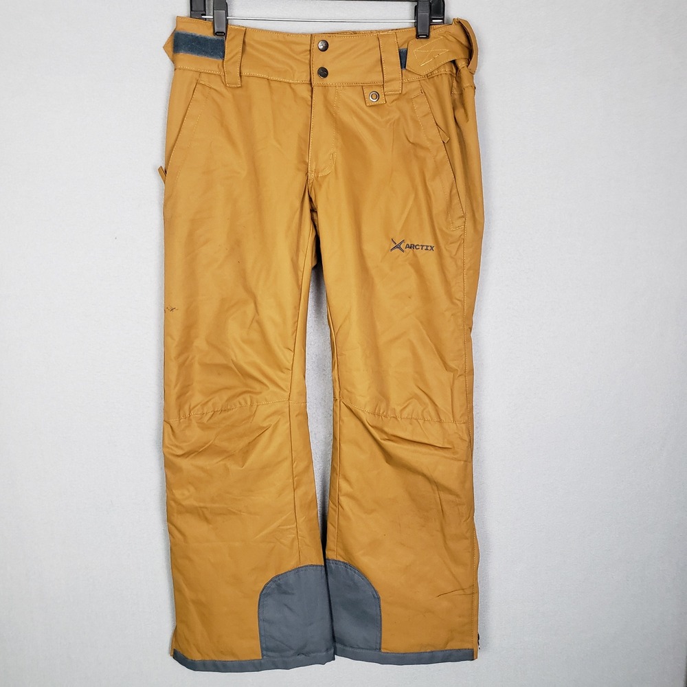 Arctix Women's‎ M Adjustable Snow Pants Caramel Tan Outdoor Sports Winter Gear